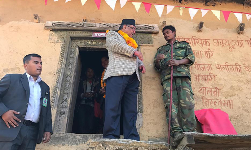 जनयुद्धको सेल्टर अर्थात प्रचण्ड निवास