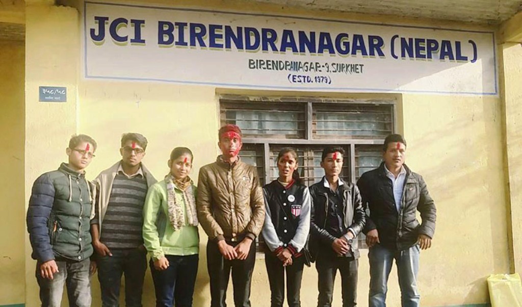 वीरेन्द्रनगर जुनियर जेसीजको १० अाैँ अधिवेशन सम्पन्न