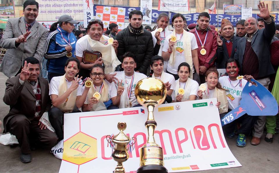 इतिहासमै सबैभन्दा ठूलो राशी भएको महिला भलिबल प्रतियोगिता सम्पन्न