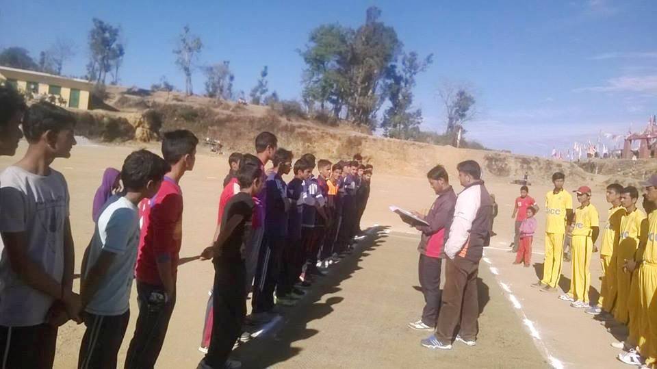 बैतडीमा शहिद दशरथचन्द स्मृती क्रिकेट सुरु , उद्घाटन खेलमा एनसिसि विजयी