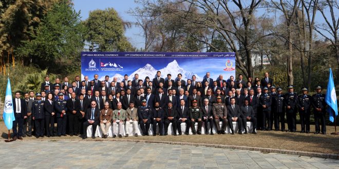इन्टरपोल सम्मेलन आतंकवादविरुद्ध संयुक्त लड्ने प्रतिबद्धता