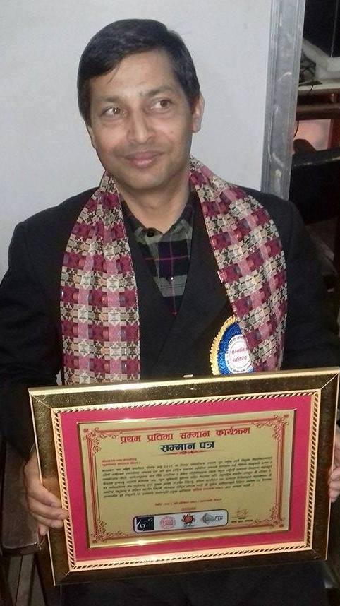 पत्रकार भण्डारीसहित ३२ जनालाई सम्मान