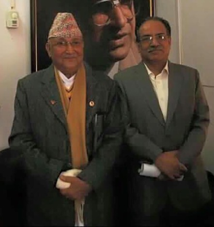 जब बालुवाटारमा प्रचण्ड र केपी ओलीले शेरबहादुर, वर्षमान र रवीन्द्रका अगाडि गरे ‘हल्का रमाइलो