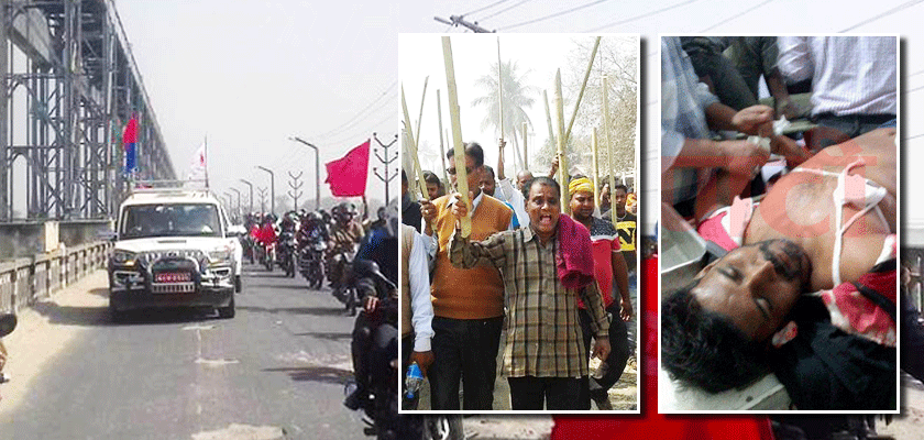 रिपोर्टरको डायरी , सुरक्षा घेरबीच यसरी भयो सप्तरीमा ‘रक्तपात’