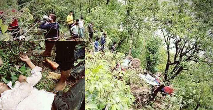 कर्णाली नदीमा बस खस्दा मृत्यु हुनेको संख्या ११, १७ घाईते