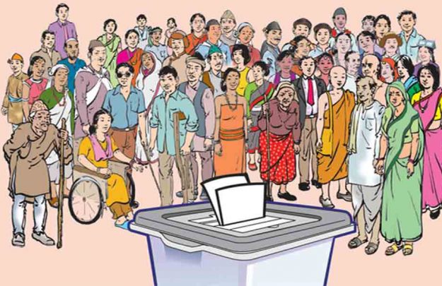 थरीथरीका उम्मेदवार , बाबु छोरा देखि ज्वाइँ–ससुरासम्म प्रतिस्पर्धी