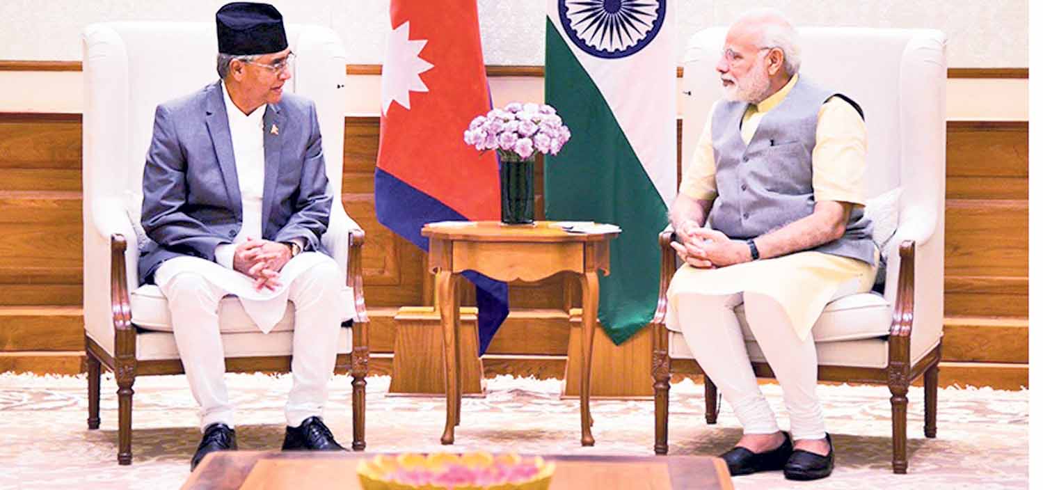देउवा–मोदी आधा घन्टा वान टु वान वार्ता, के भयो कुराकानी ?