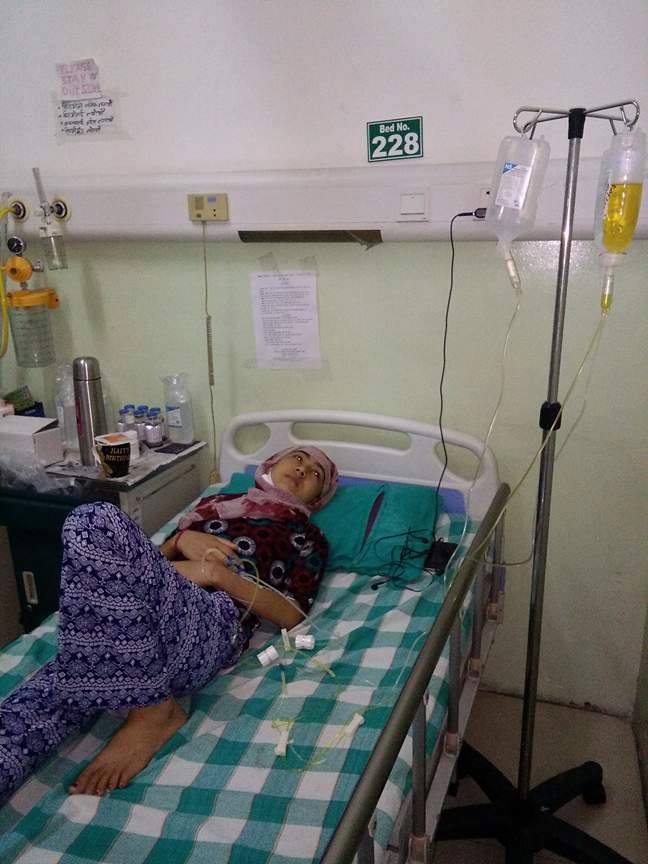 आर्थिक अभावले बालिका उपचारबाट बन्चित