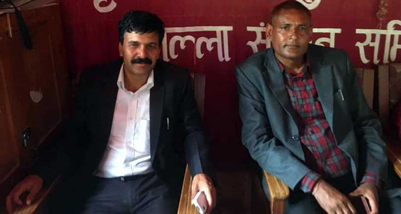 रुकुमका दुवै जिससमा माओवादी निर्विरोध