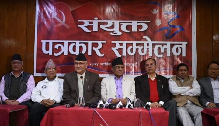 प्रचण्ड र ओलिकाे चेतावनी!’देउबाको चुनाव सार्ने षड्यन्त्र कुनै पनि हालत अमान्य हुने’