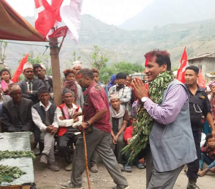 शक्ति बस्नेत प्रधानमन्त्री भएको हेर्न चाहन्छन् जाजरकोटका मतदाता,यस्तो छ बस्नेतको चुनावी घरदैलो