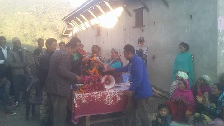 काङ्ग्रेस वडा अध्यक्ष सहित दर्जन वामगठवन्धनमा प्रबेस