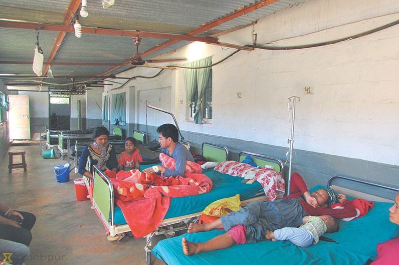 चौरजहारी अस्पतालमा बर्सेनि छुट
