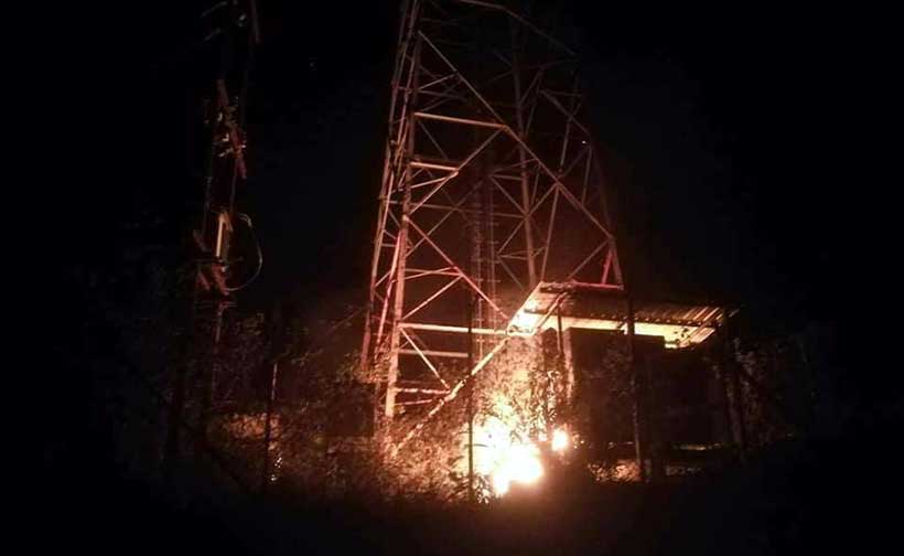 जनयुद्ध दिवसका दिन नेकपाद्वारा देशभर एनसेलमाथि आक्रमण, एकैरात दर्जनौं टावर ध्वस्त