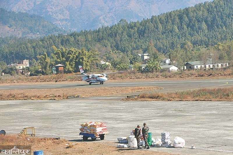 प्रदेश राजधानीको विमानस्थल साँघुरो