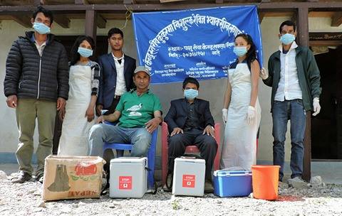 रेविजवाट लाग्न नदिन कुकुरलाई भेक्सिन