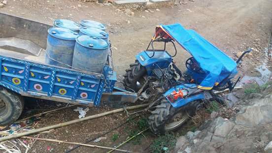सल्यानको पश्चिम बनगाडमा छुट्टाछुट्टै दुर्घटनामा २जना घाइते