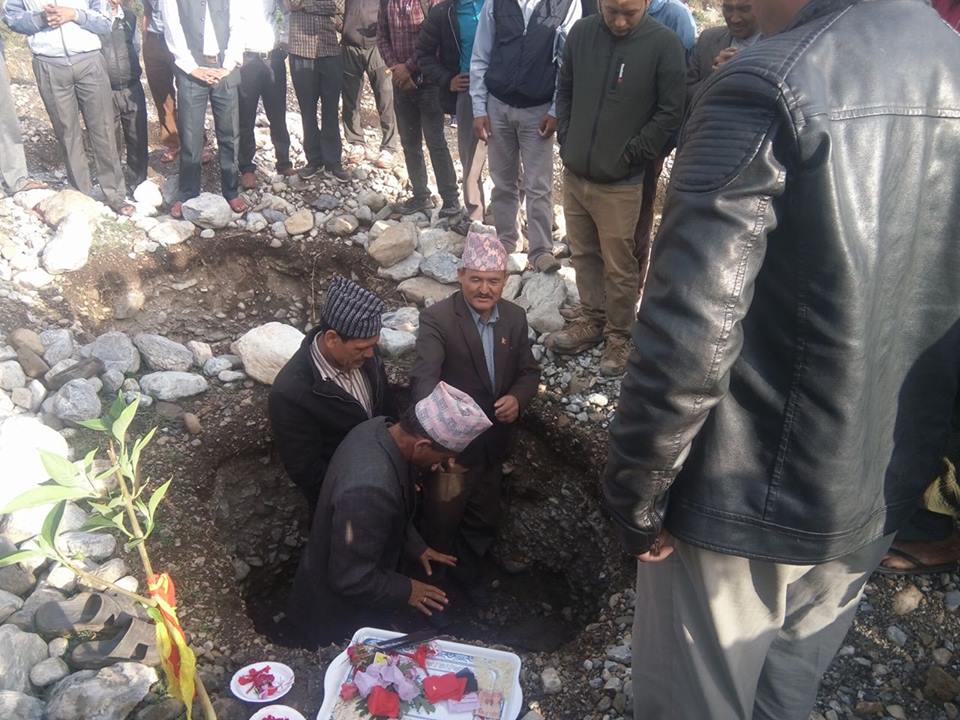 नलगाड क्याम्पसको भवण कार्य सुरु
