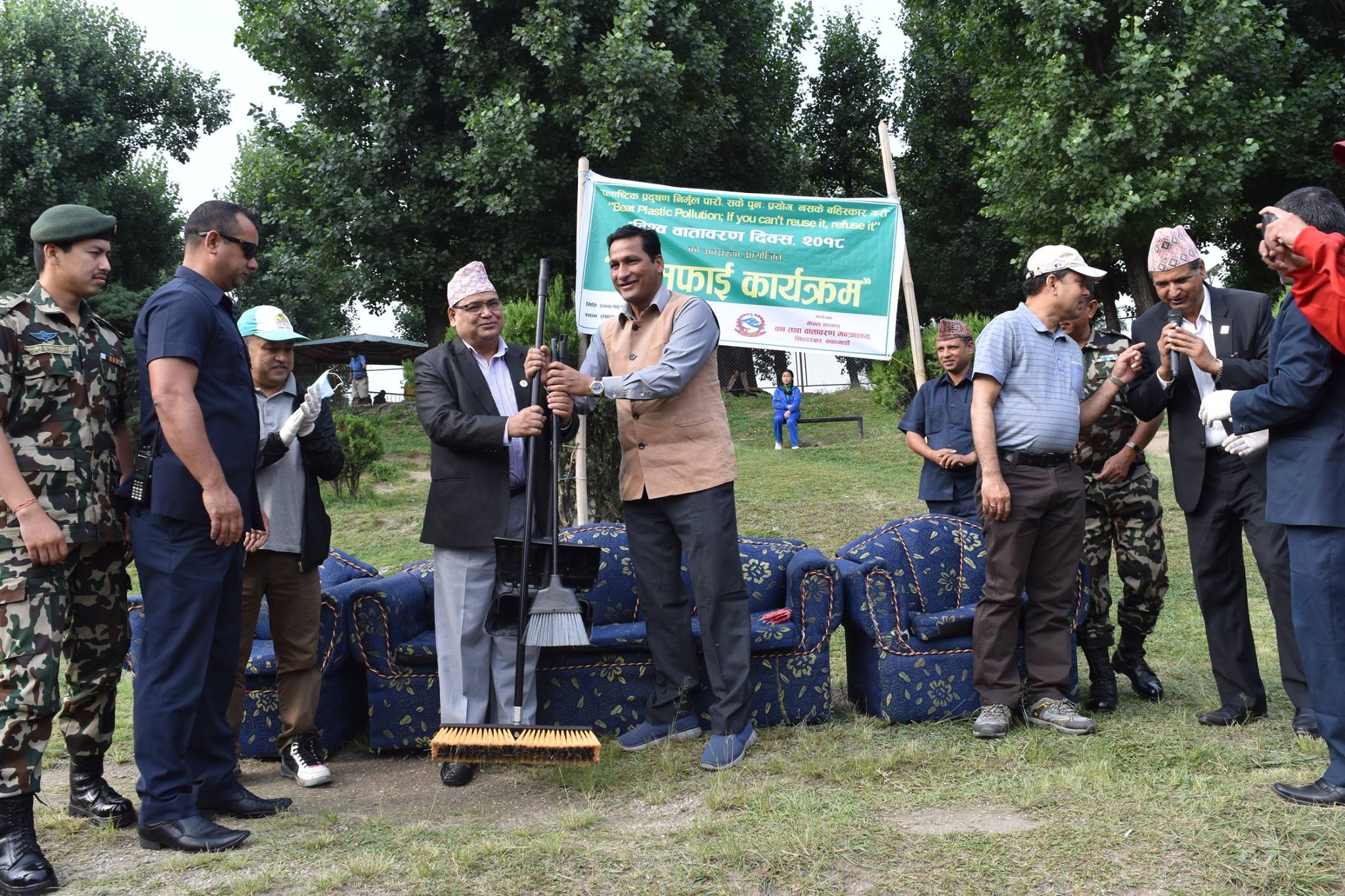 एक बर्ष चल्ने भयो सरसफाई महाअभियान