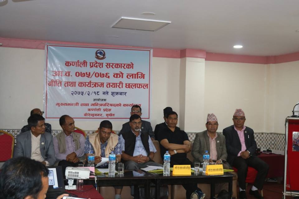 पूर्वमन्त्री शर्माको उद्घोष– कर्णाली एक दशकमै देशकै धनी प्रदेश