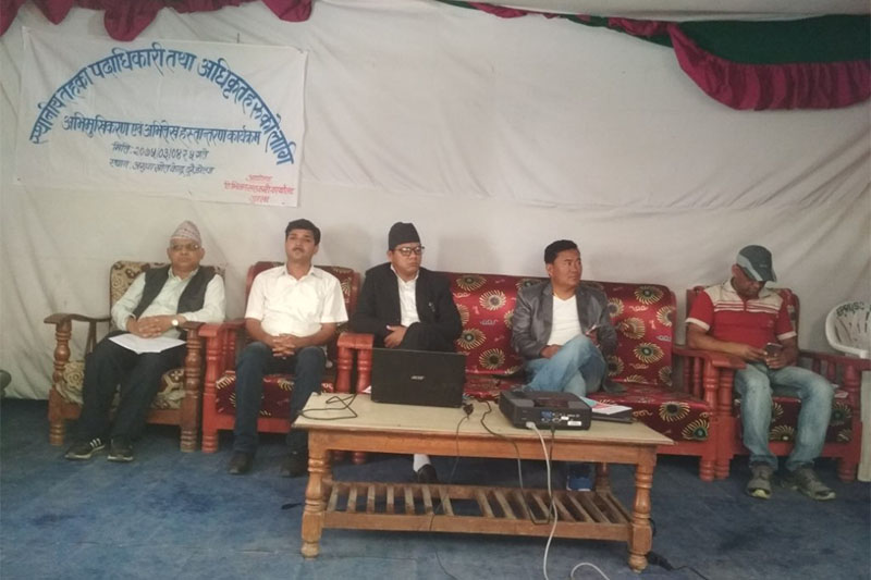 जिल्लाका सम्पूर्ण सहकारीको जिम्मा स्थानीय सरकारलाई