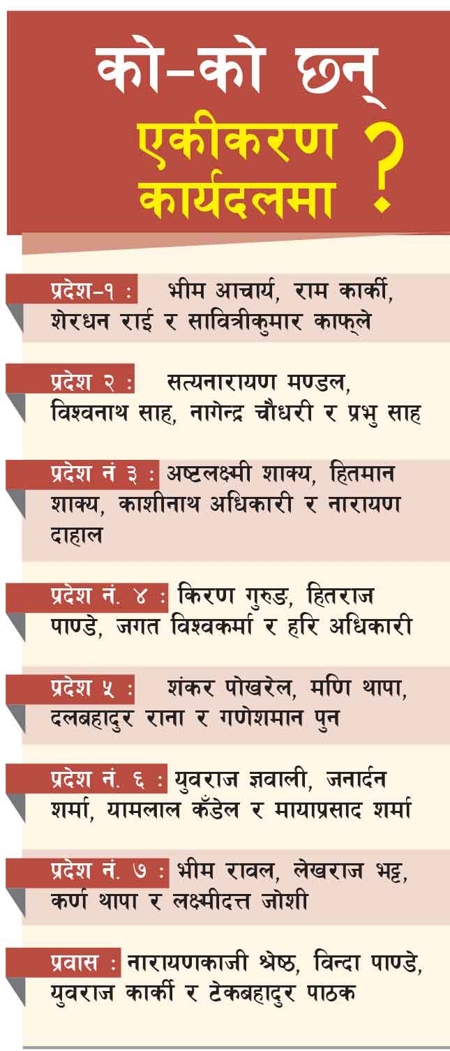 जम्बो’ बन्दै नेकपाको तल्ला कमिटी ,तीन लाख नेता कार्यकर्ताले जिम्मेवारी पाउँदै