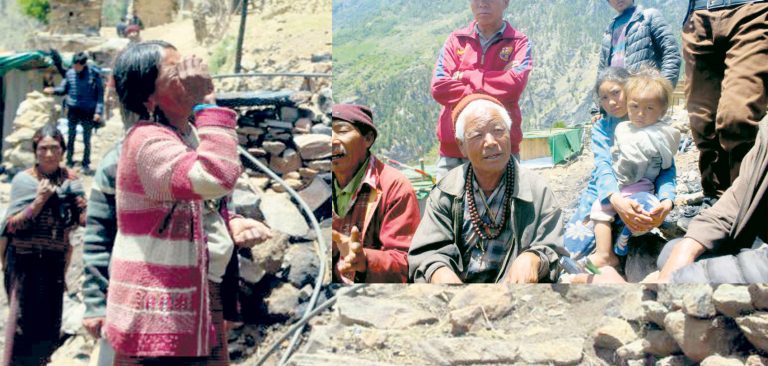 मुगुका अग्निपीडितको अझै पालमुनिकै बास