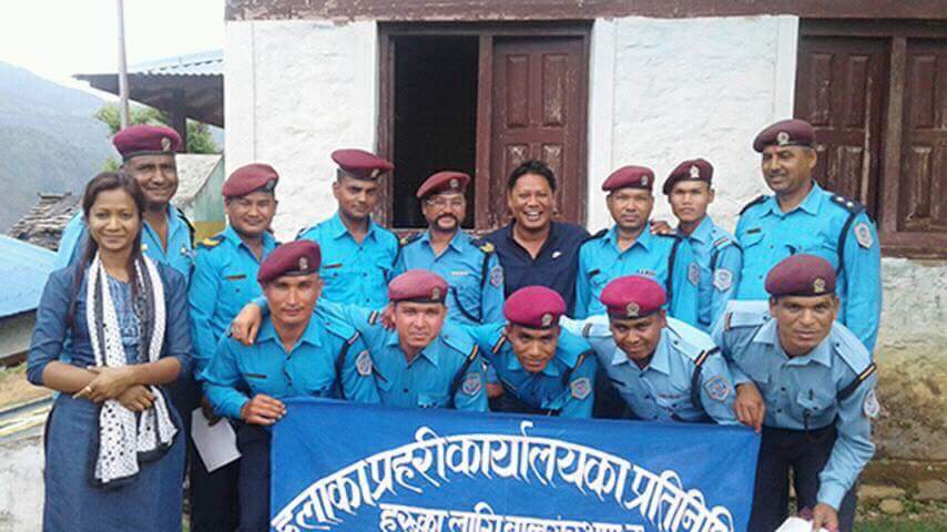 वालमैत्री अभियान सफल पार्न प्रहरी