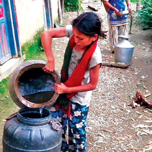 चाउलेचौर र सानावनमा खानेपानी हाहाकार