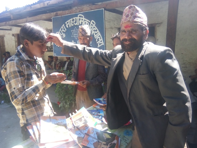 जिल्लाकै पुरानो बिद्यालय त्रिपुराले मनायो ५८ औ बार्षिकोत्सव