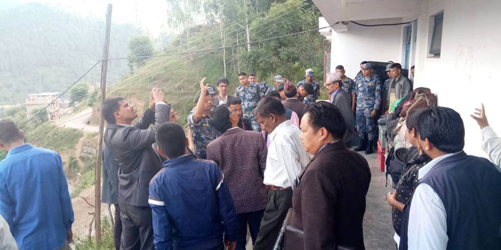 रोल्पामा सशस्त्र प्रहरीको बढ्दो चहलपहल