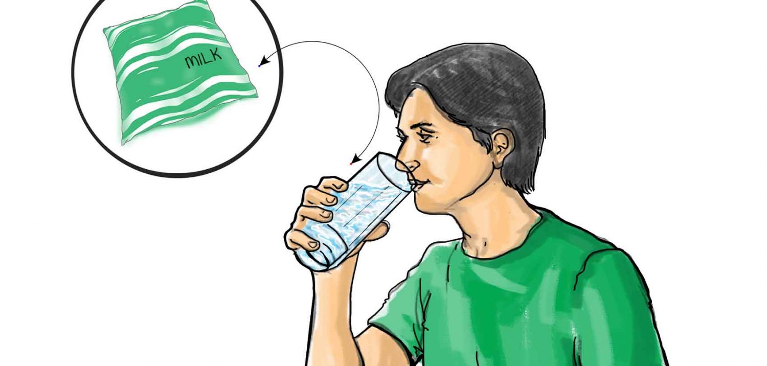 दूध कसले नखाने