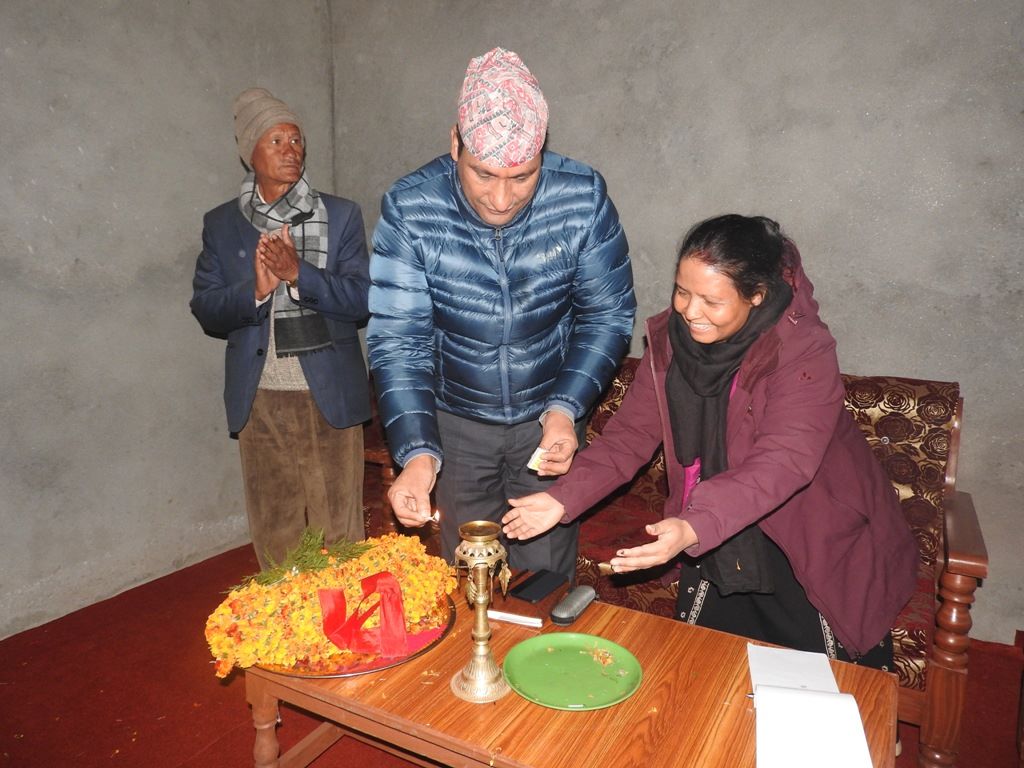 चुनाबी प्रतिवद्धता ः  पुरा मन्त्री बस्नेतद्धारा बहुप्राविधिक शिक्षालय उद्घाटन