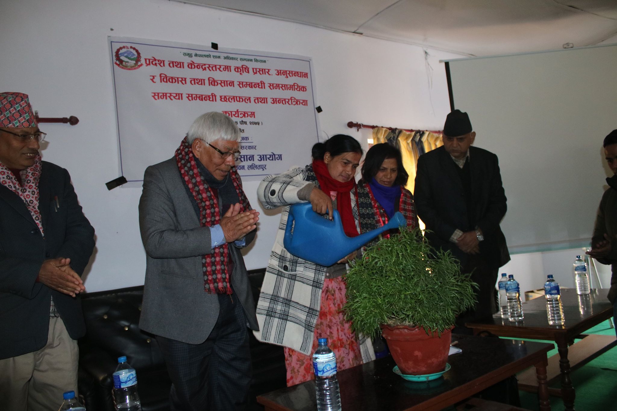 कृषकलाई आत्मनिर्भर बनाउन प्रोत्साहन कार्यक्रम संचालन