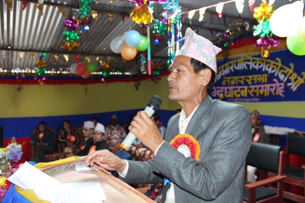 संमृद्धीका लागि नमुना बस्ती विकास गदै नलगाड नगरपालिका