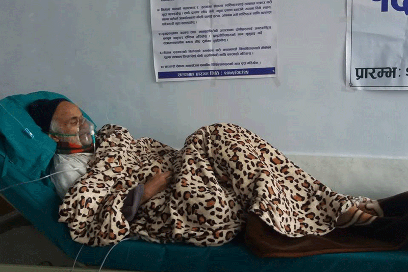 डा.केसी अनशनको २२ औँ दिन स्वास्थ्य अवस्था गिर्दो