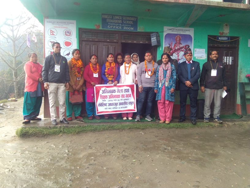 शिक्षक अभिभावक संघको अध्यक्षमा बस्नेत