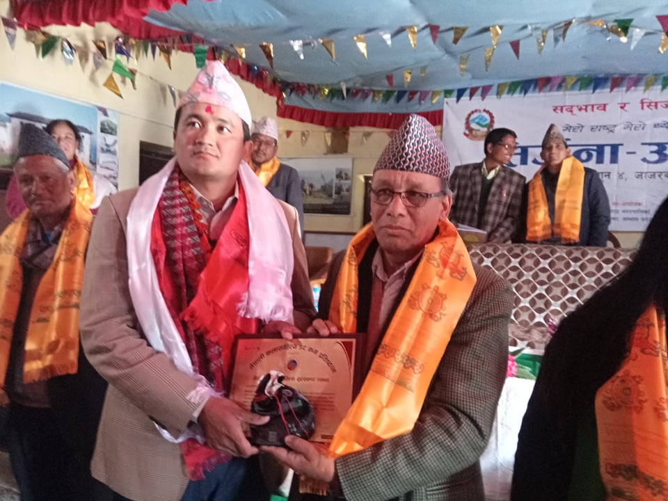 ग्रगोरी कला साहित्य पुरस्कार २०७५ पुर्णसमीरलाइ