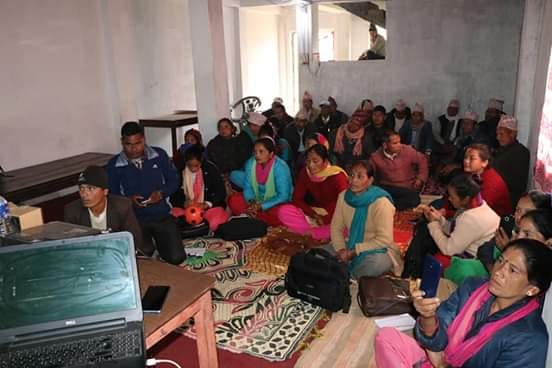 जनप्रतिनिधिहरुलाइ तालिम