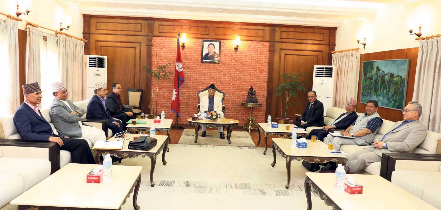 निर्णयविनै नेकपाको सचिवालय बैठक स्थगित