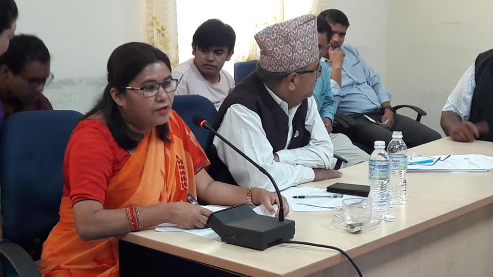 महिला सांसदको प्रश्न– तीजमा सारी किन्दा ठगीमा परियो, सरकार के हेरेर बसेको छ ?