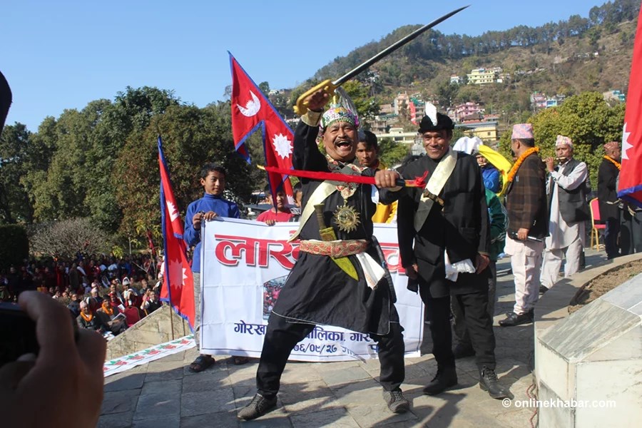 गोरखामा भेटिए पृथ्वीनारायण शाह !