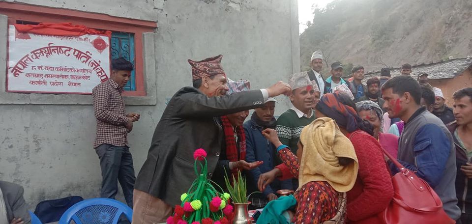 फैलिदो नलगाड ८ मा नेकपाका