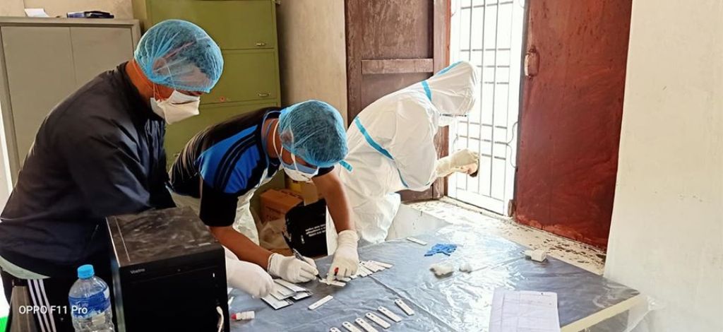 दु्रत परीक्षण ः सवै कोरोना रिपोर्ट नेगेटिभ