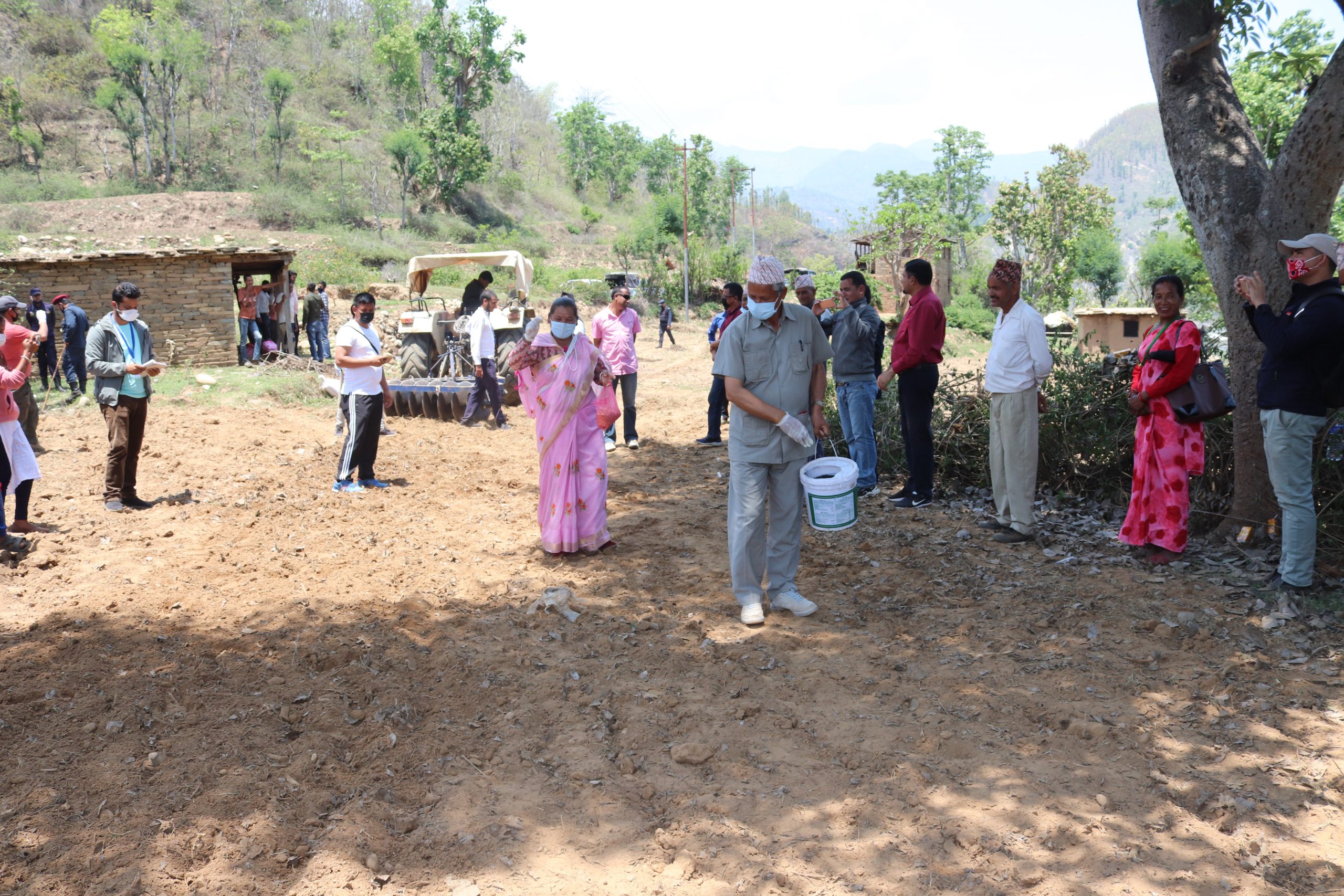 कर्णाली प्रदेशले थाल्यो बाँझो जग्गामा खेती अभियान