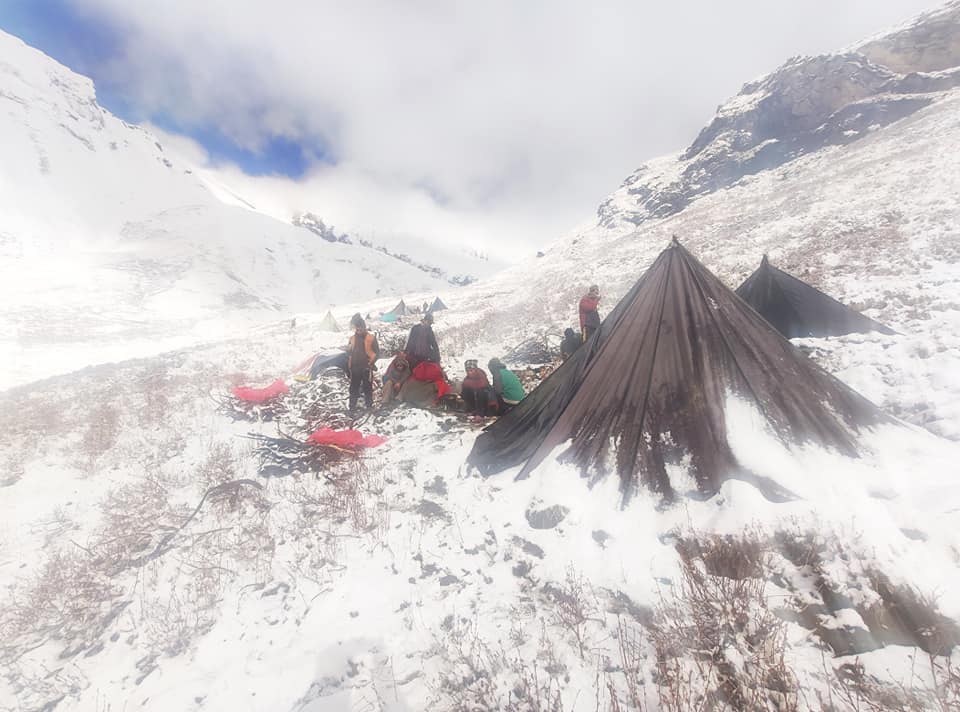 डोल्पाका पाटनमा यसरी खोजिदैछ यार्सागुम्वा ( फोटो फिचर)