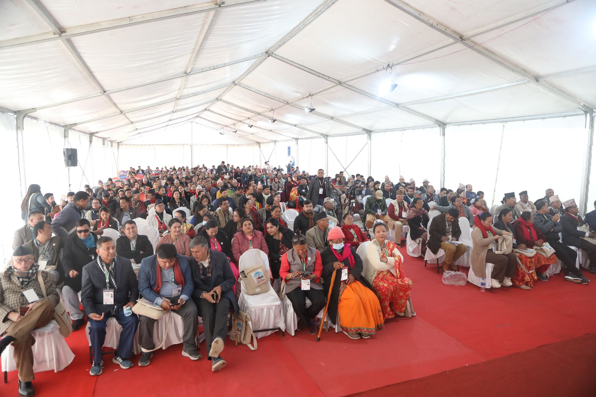नेपाली कांग्रेसको जारी महासमिति बैठक चौथो दिन तस्बिरहरू
