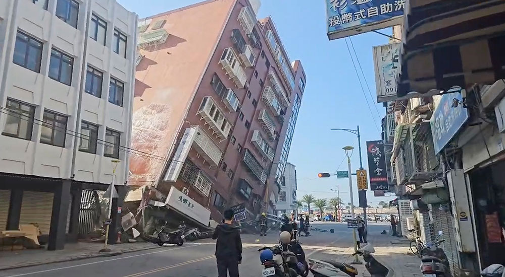 ताइवानमा २५ बर्षपछि शक्तिशाली भूकम्प, सुनामीको चेतावनी