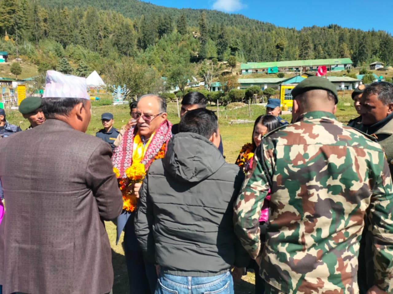 अध्यक्ष प्रचण्डले आज जुम्लाको जनसभालाई सम्बोधन गर्नुहुने