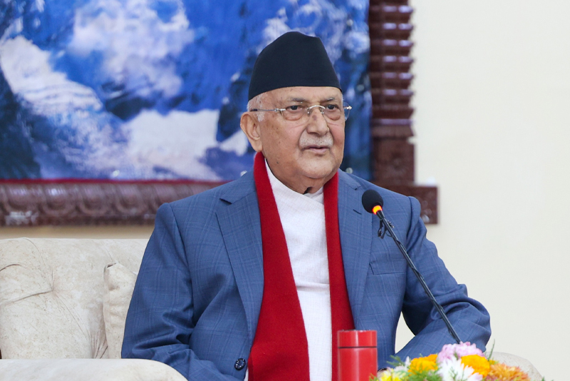 ओलीको प्रतिवेदन ः अर्थतन्त्रले अपेक्षित गति लिन सकेन